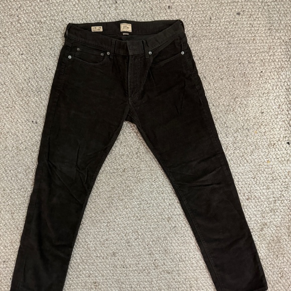 J. Crew Charcoal Corduroy Pants 30x30 484 Fit - Picture 2 of 2
